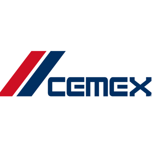 Logo of CEMEX, a major global building materials leader that relies on the Staminair Vortex Blastair Air Cannon system for efficient material build-up removal and maximized plant efficiency.