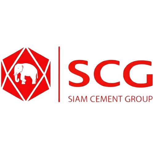 SCG logo, representing proven quality and reliance on Staminair's air blaster solutions for material flow issues in the Southeast Asian cement industry.