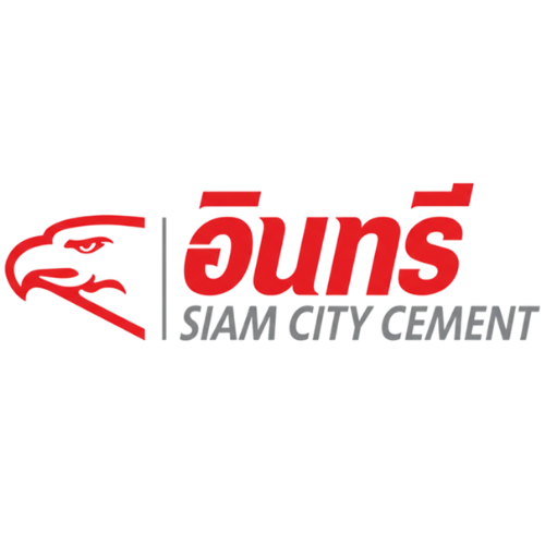 Siam City Cement logo, confirming the reliability of the Vortex Blastair solution for heavy industrial applications in Asia.