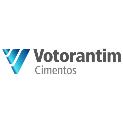 Votorantim Cimentos logo, a reference for high-performance air blaster installations.